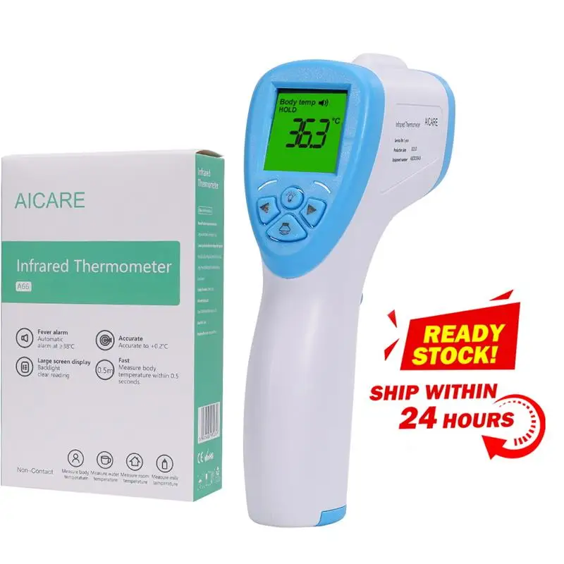 Forehead Baby Thermometer Non Contact Infrared LCD Body Temperature Fever Digital Measurement Tool Gun for Kid Adult Thermometer
Forehead Baby Thermometer Non Contact Infrared LCD Body Temperature Fever Digital Measurement Tool Gun for Kid Adult Thermometer