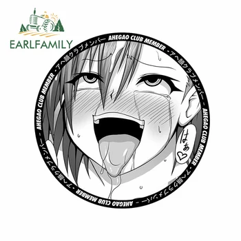 EARLFAMILY 13cm x 13cm For Ahegao Club Girl Car Stickers Personality Fine Decal Scratch-Proof Vinyl Material For JDM SUV RV
EARLFAMILY 13cm x 13cm For Ahegao Club Girl Car Stickers Personality Fine Decal Scratch-Proof Vinyl Material For JDM SUV RV
