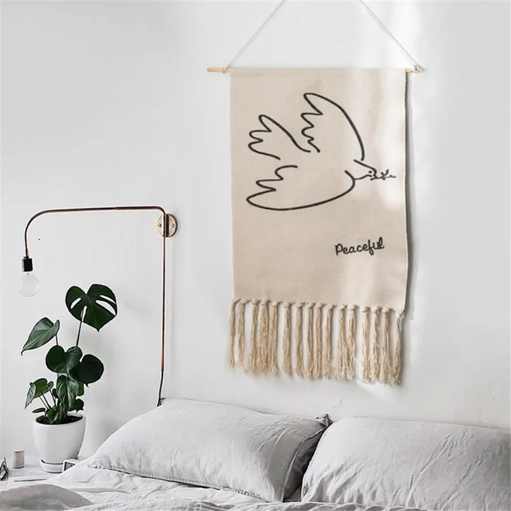 Ins Tapestry Macrame Woven Wall Hanging Boho Chic Bohemian Room Painting Tapestry Art Beautiful Apartment Dorm Room Decoration
Ins Tapestry Macrame Woven Wall Hanging Boho Chic Bohemian Room Painting Tapestry Art Beautiful Apartment Dorm Room Decoration