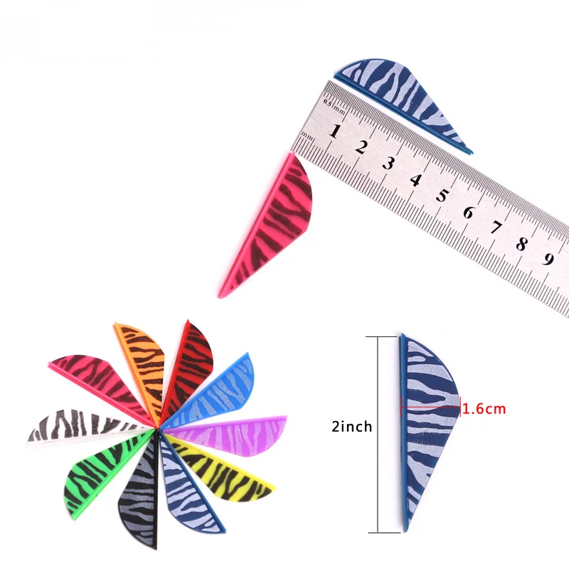 100pcs 2 inches Arrow Vans Plastic Arrow Feathers Arrow Fletches For Archery DIY Hunting Shooting Arrow Accessory
100pcs 2 inches Arrow Vans Plastic Arrow Feathers Arrow Fletches For Archery DIY Hunting Shooting Arrow Accessory