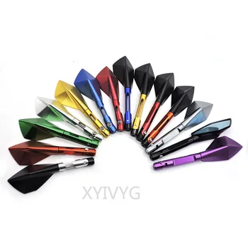 13 Colors Purple Motorcycle Rear View Mirror Long Stem Aluminium For Rizoma Honda Hyosung Triumph Suzuki Yamaha BMW High Quality
13 Colors Purple Motorcycle Rear View Mirror Long Stem Aluminium For Rizoma Honda Hyosung Triumph Suzuki Yamaha BMW High Quality