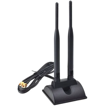 Dual Band WiFi Antenna 2.4G/5G Aerial PCI-E WiFi Network Card Wireless Router Signal Amplifier Antenna has bluetooth 5.0
Dual Band WiFi Antenna 2.4G/5G Aerial PCI-E WiFi Network Card Wireless Router Signal Amplifier Antenna has bluetooth 5.0