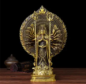 Copper Statue Pure copper thousand hand Avalokitesvara statue of Avalokitesvara statue of Avalokitesvara 
Copper Statue Pure copper thousand hand Avalokitesvara statue of Avalokitesvara statue of Avalokitesvara