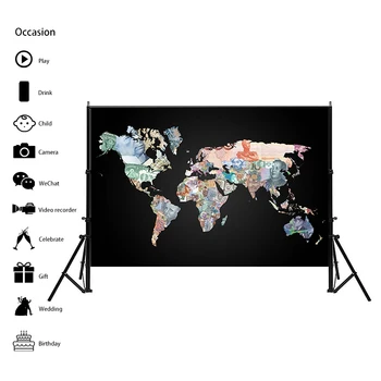Foldable Map of The World 225*150cm World Map No-fading Wall Paper Home Decorative Wall Sticker for School Office Home Supplies
Foldable Map of The World 225*150cm World Map No-fading Wall Paper Home Decorative Wall Sticker for School Office Home Supplies