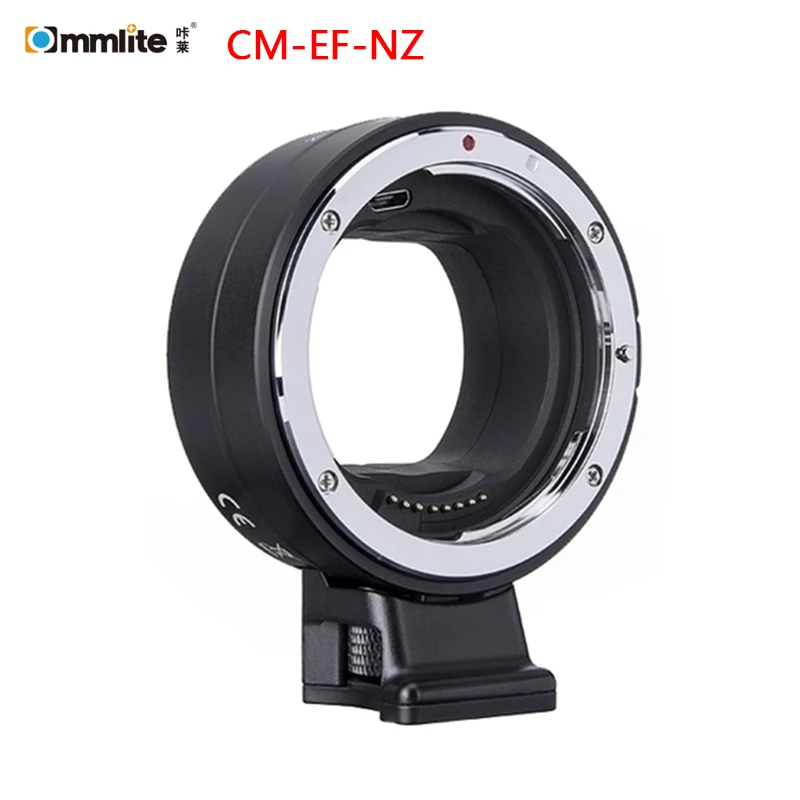 COMMLITE CM-EF-NZ Electronic AF Lens Mount Adapter от EF/EF-S Lens до Nikon Z-Mount Mirrorless Camera
COMMLITE CM-EF-NZ Electronic AF Lens Mount Adapter от EF/EF-S Lens до Nikon Z-Mount Mirrorless Camera