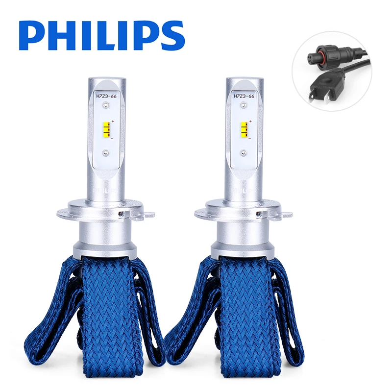 Philips Ultinon Essential светодиодный H7 автомобильные лампы 12 В 6000 К Термальный холодный