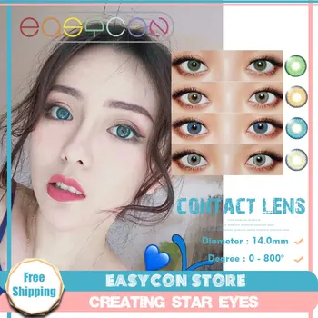 EASYCON small pupil Colored Contact Lenses Eye New York Series Contact Lenses Contact Lens for Eyes 2pcs/pair Degree option
EASYCON small pupil Colored Contact Lenses Eye New York Series Contact Lenses Contact Lens for Eyes 2pcs/pair Degree option
