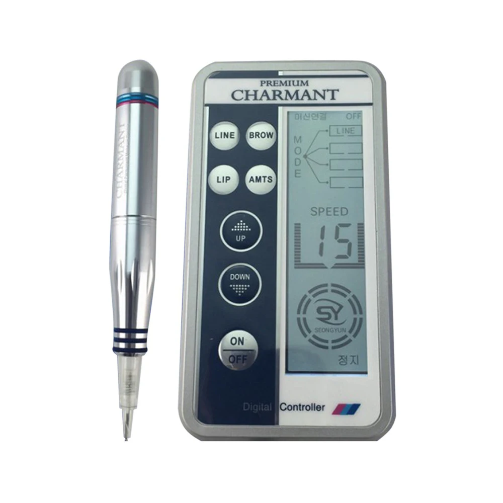 Professional Embroidery Eyebrow Charmant Tattoo Machine Pen for MTS Semi-permanent Makeup Microblading Pen Liner Shader
Professional Embroidery Eyebrow Charmant Tattoo Machine Pen for MTS Semi-permanent Makeup Microblading Pen Liner Shader