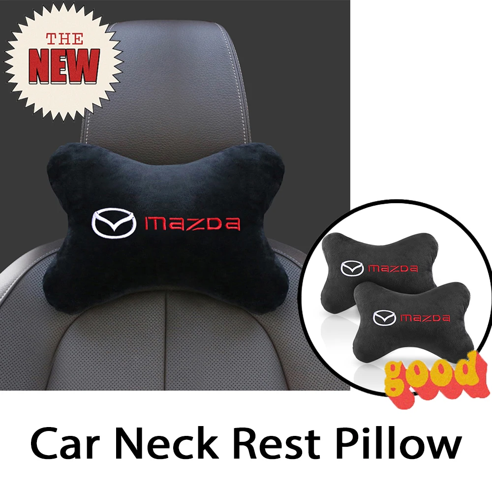 Фото Теплая Автомобильная подушка для головы и шеи отдыха спинка автомобильная