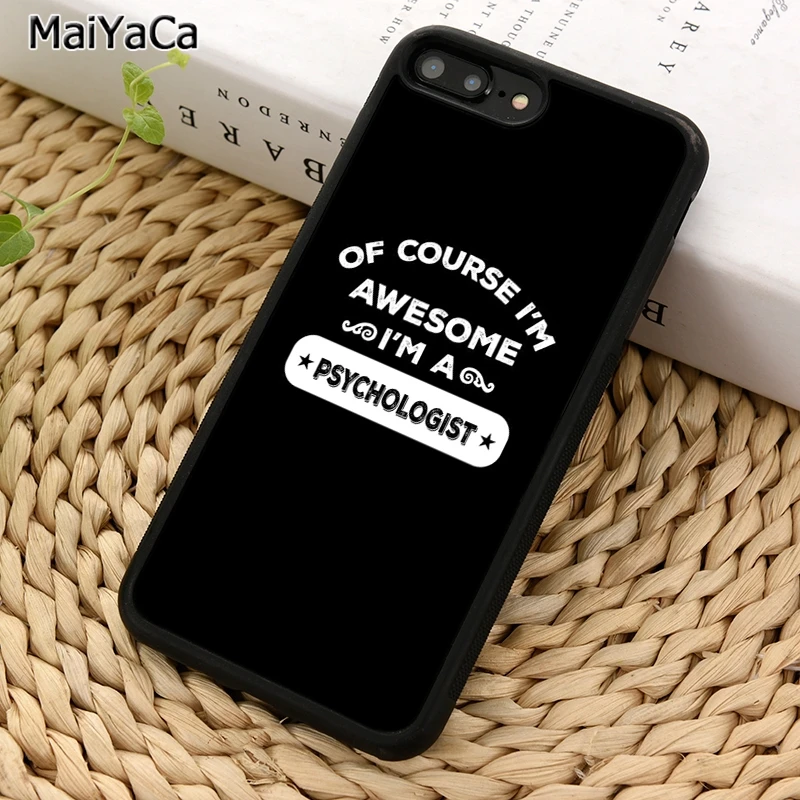 MaiYaCa Профессиональный психологический телефонный чехол для iPhone 5 6S 7 8 plus 11 12 Pro X XR XS