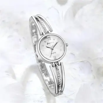 Fashion Simple Alloy Strap stainless steel Women Watch Bracelet Watch Ladies Quartz Diamond Watch Ladies Dress Gift reloj mujer 
Fashion Simple Alloy Strap stainless steel Women Watch Bracelet Watch Ladies Quartz Diamond Watch Ladies Dress Gift reloj mujer