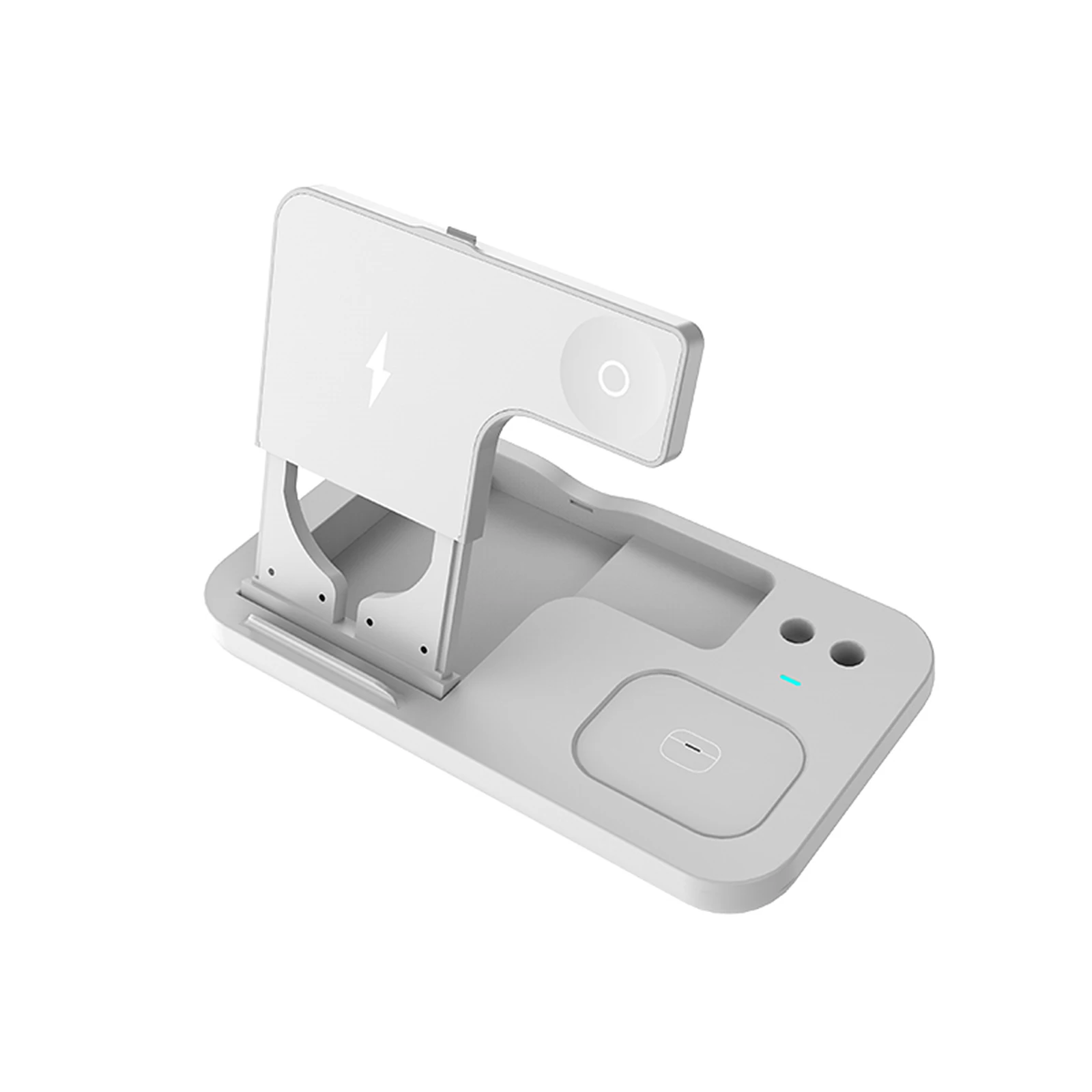 4 in 1 Wireless Charging Stand For Apple Watch 6 5 4 3 2 iPhone 11 12 XS XR 8 Airpods Pro 10W Qi Fast Charger Dock Station for H
4 in 1 Wireless Charging Stand For Apple Watch 6 5 4 3 2 iPhone 11 12 XS XR 8 Airpods Pro 10W Qi Fast Charger Dock Station for H