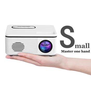 S361 Portable Mini LED Projector 1080P HD Home Theater Audio Video Entertainment 320x240 Pixels Projectors Media Player
S361 Portable Mini LED Projector 1080P HD Home Theater Audio Video Entertainment 320x240 Pixels Projectors Media Player