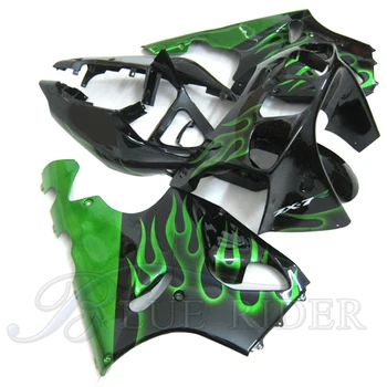 Customized fairing kits for KAWASAKI Ninja ZX7R 1996 1998-2003 ABS motorcycle fairings ZX-7R 96-03 green flames bodyworks
Customized fairing kits for KAWASAKI Ninja ZX7R 1996 1998-2003 ABS motorcycle fairings ZX-7R 96-03 green flames bodyworks