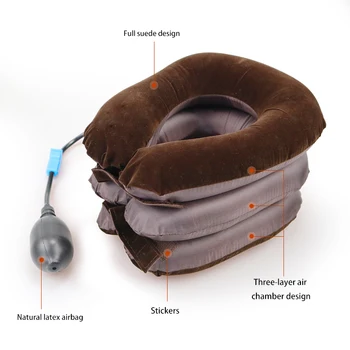 U Neck Pillow Air Inflatable Pillow Cervical Brace Neck Shoulder Pain Relax Support Massager Pillow Air Cushion Traction Soft
U Neck Pillow Air Inflatable Pillow Cervical Brace Neck Shoulder Pain Relax Support Massager Pillow Air Cushion Traction Soft