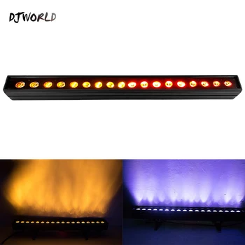 2PCS LED Wash Wall 18x18W RGBWA+UV 6in1 Lighting Floodlight Bright Running Horse Point Control For Dj TV Studio Church Light
2PCS LED Wash Wall 18x18W RGBWA+UV 6in1 Lighting Floodlight Bright Running Horse Point Control For Dj TV Studio Church Light