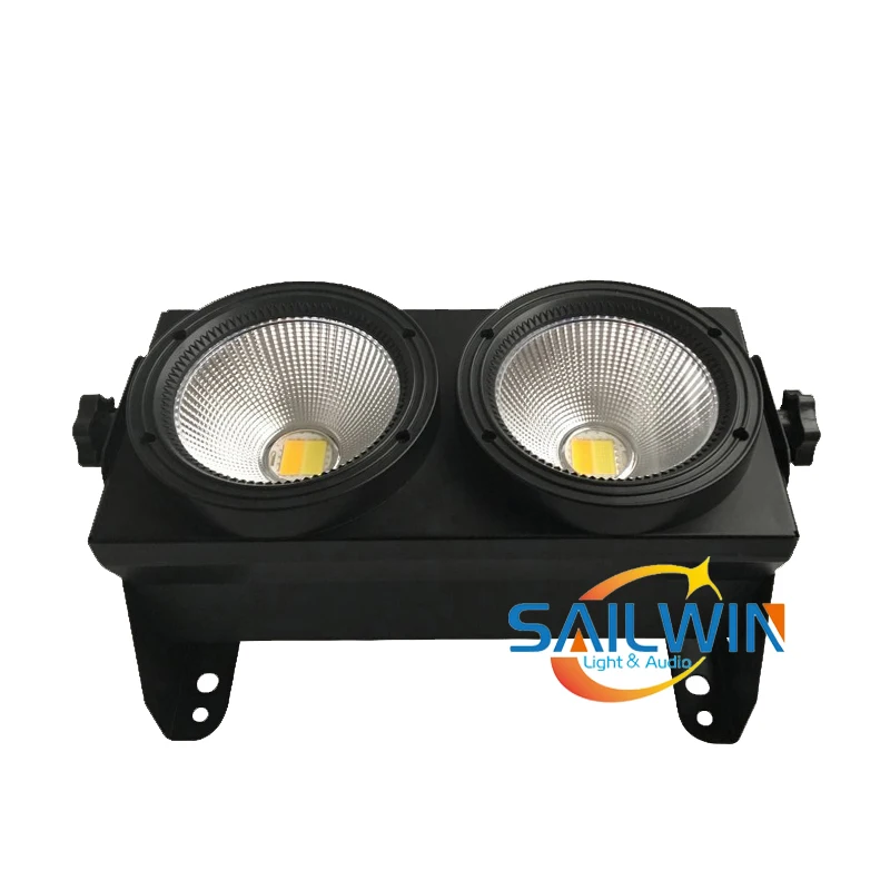 2 Eyes 2X100W 2in1 COB LED Blinder Lighting DMX Stage Lighting Effect DMX Controller Club Bar Night DJ Disco DJ Equipment WW
2 Eyes 2X100W 2in1 COB LED Blinder Lighting DMX Stage Lighting Effect DMX Controller Club Bar Night DJ Disco DJ Equipment WW