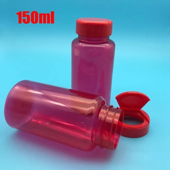 100pcs 150ml PET Pink Color Round Bottles, Capsule Bottles, Medicine Packing Bottles,Plastic Health Care Containers -- Flip Caps 
100pcs 150ml PET Pink Color Round Bottles, Capsule Bottles, Medicine Packing Bottles,Plastic Health Care Containers -- Flip Caps