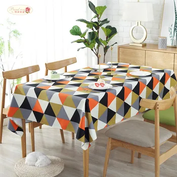 Proud Rose Simple Triangles Print Tablecloth Pure Cotton Thickening Table Cover Canvas Hotel Table Cloth Cover Towel Blue Orange
Proud Rose Simple Triangles Print Tablecloth Pure Cotton Thickening Table Cover Canvas Hotel Table Cloth Cover Towel Blue Orange
