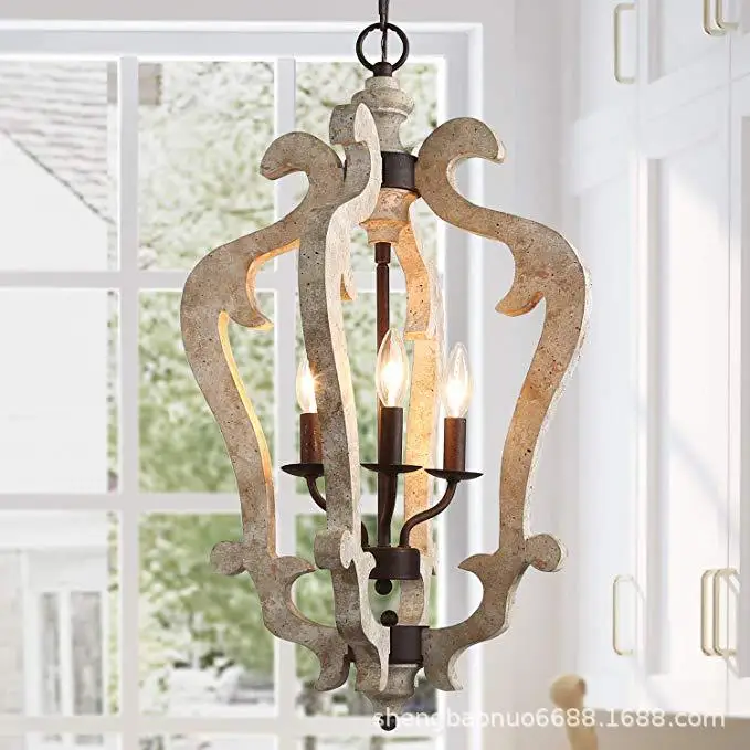French Country Chandelier Farmhouse Wood Chandelier Legal Pendant Wooden Chandeliers Hanging Lamp for Bedrooms Living Room
French Country Chandelier Farmhouse Wood Chandelier Legal Pendant Wooden Chandeliers Hanging Lamp for Bedrooms Living Room