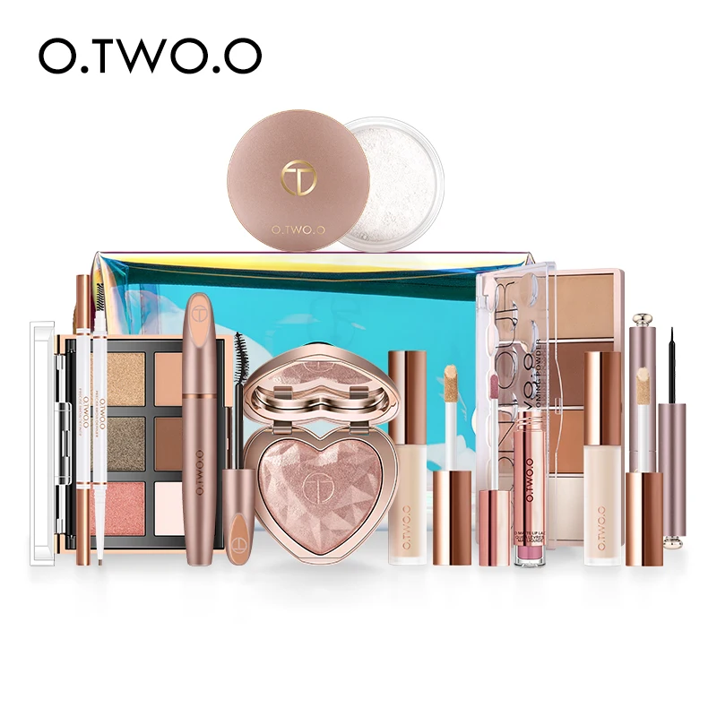 O.TWO.O 11 шт./компл. полный набор для макияжа включает в себя тени глаз Румяна