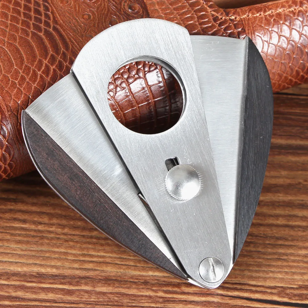 Galiner Wood Stainless Steel Scissors Cigar Cutter Metal Cigar Opener Sharp Blade Guillotine Cigar Cutting Tool
Galiner Wood Stainless Steel Scissors Cigar Cutter Metal Cigar Opener Sharp Blade Guillotine Cigar Cutting Tool