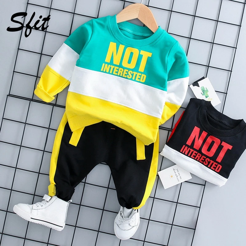 Sfit Children Baby 1 Year To 4 Years Old Cartoon Casual Color Matching Sleeves Sports Sets Long Sleeve Tops and Pants Outfits
Sfit Children Baby 1 Year To 4 Years Old Cartoon Casual Color Matching Sleeves Sports Sets Long Sleeve Tops and Pants Outfits