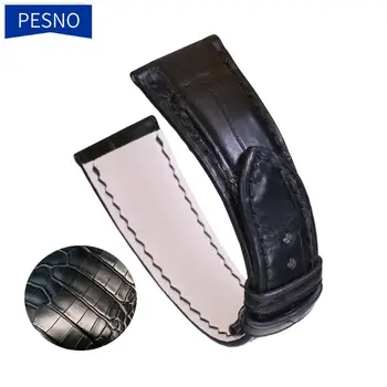 PESNO Compatible for BVLGARI-BVLGARI Bamboo Grain Alligator Leather Watch Band Black Wrist Watch Straps for Men
PESNO Compatible for BVLGARI-BVLGARI Bamboo Grain Alligator Leather Watch Band Black Wrist Watch Straps for Men
