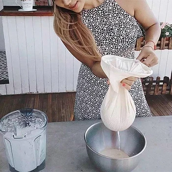 4 Sizes Practical Food Nut Milk Tea Fruit Juice Coffee Wine Nylon Mesh Net Strain Herb Liquid Filter Bag Kitchen Accessories
4 Sizes Practical Food Nut Milk Tea Fruit Juice Coffee Wine Nylon Mesh Net Strain Herb Liquid Filter Bag Kitchen Accessories