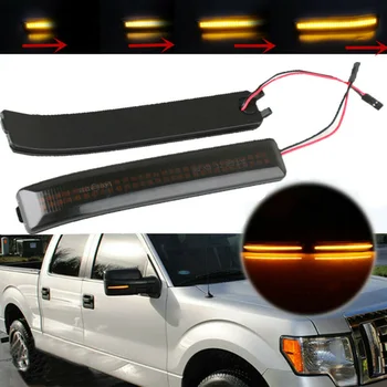 Sequential LED Side Mirror Turn Signal Lights For Ford F150 2009-2014 9L3Z-17E748-BA Accessori Auto Car Signal Turn Light
Sequential LED Side Mirror Turn Signal Lights For Ford F150 2009-2014 9L3Z-17E748-BA Accessori Auto Car Signal Turn Light