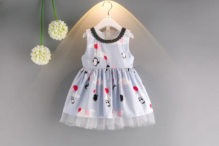 2019 Summer Children Shirt New Products Childrenswear Cartoon Little Penguin Girls Dress Gauze Hem Tank Dress Yy2289
2019 Summer Children Shirt New Products Childrenswear Cartoon Little Penguin Girls Dress Gauze Hem Tank Dress Yy2289