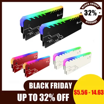2PCS Memory Heat Dissipation Pad RGB Light RAM Heatsink DDR DDR3 DDR4 for Desktop PC Computer Gaming Overclocking
2PCS Memory Heat Dissipation Pad RGB Light RAM Heatsink DDR DDR3 DDR4 for Desktop PC Computer Gaming Overclocking