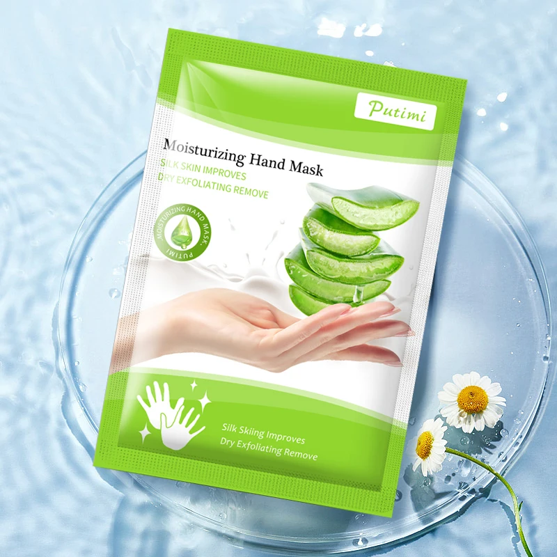 PUTIMI 2pack Aloe Hand Mask Gloves Whitening Moisturizing Gloves Hand Peeling Mask for Hand Cream Spa Gloves Nourish Hands Care
PUTIMI 2pack Aloe Hand Mask Gloves Whitening Moisturizing Gloves Hand Peeling Mask for Hand Cream Spa Gloves Nourish Hands Care