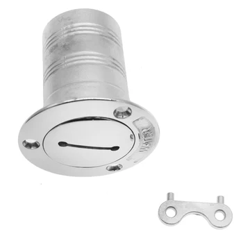 Boat Deck Filler 38mm 50mm Stainless Steel Water Fill Port Key Cap Marine Hardware Deck Filler Caps
Boat Deck Filler 38mm 50mm Stainless Steel Water Fill Port Key Cap Marine Hardware Deck Filler Caps