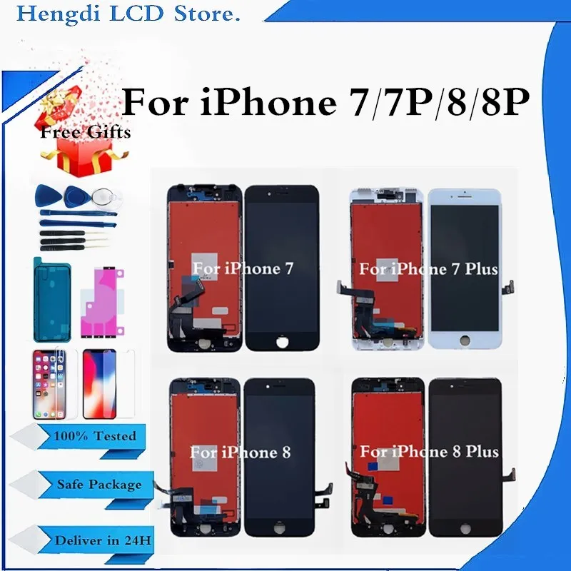 100% Tested AAA For iPhone 7 7P 8 8P LCD Display Touch Screen Digitizer Assembly For iPhone 7 Plus 8 Plus Screen
100% Tested AAA For iPhone 7 7P 8 8P LCD Display Touch Screen Digitizer Assembly For iPhone 7 Plus 8 Plus Screen