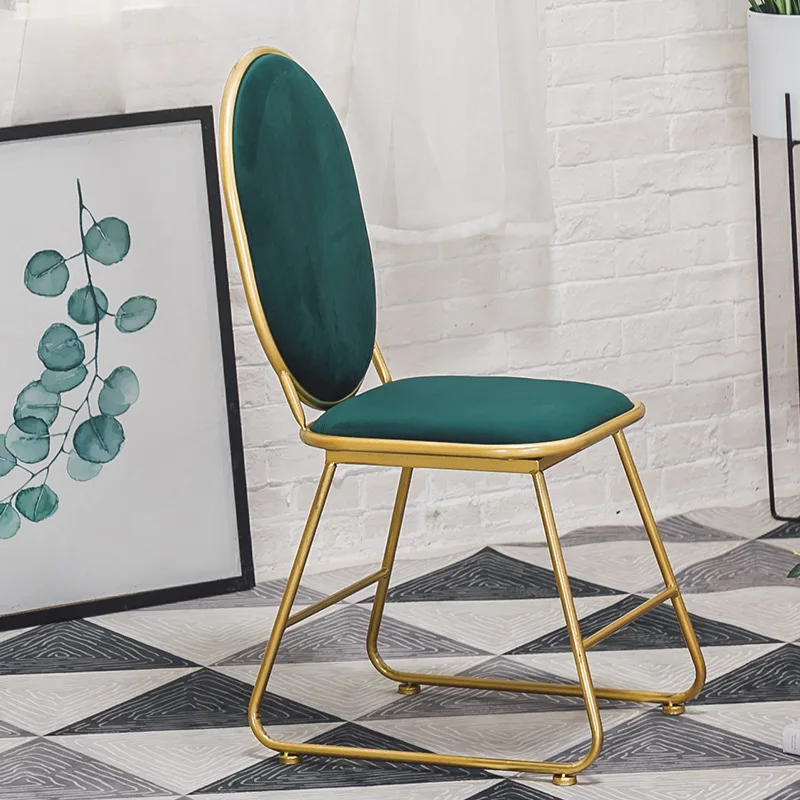 Nordic Golden Backrest Dining Chair Nail Shop Fashion Makeup Chair Restaurant Bar Ins Wind Net Red Dining Chair
Nordic Golden Backrest Dining Chair Nail Shop Fashion Makeup Chair Restaurant Bar Ins Wind Net Red Dining Chair