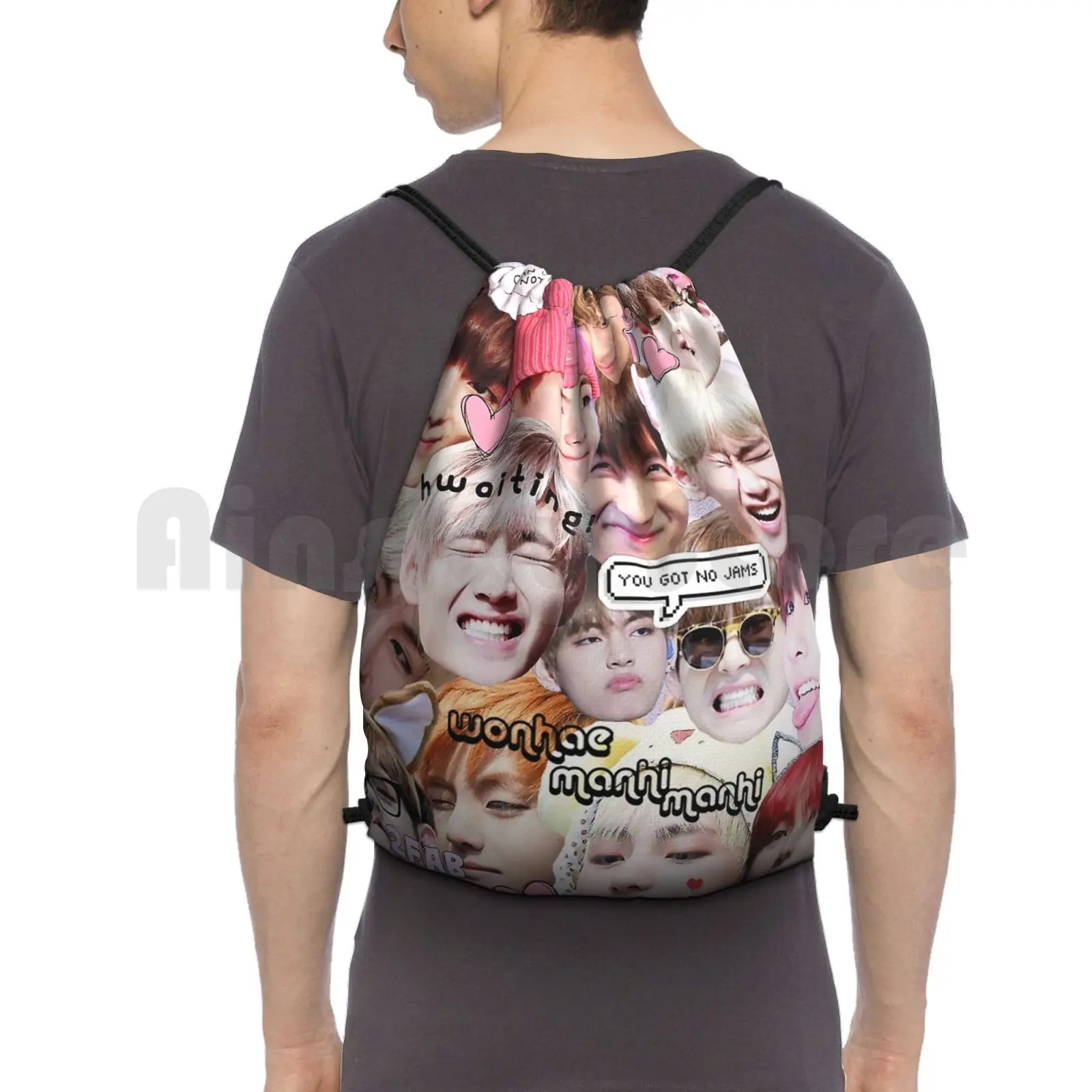 Taehyung-Cutie Backpack Drawstring Bags Gym Bag Waterproof Kpop Kpop Boy Band Kpop Bands Kpop You Never Walk Alone Boys
Taehyung-Cutie Backpack Drawstring Bags Gym Bag Waterproof Kpop Kpop Boy Band Kpop Bands Kpop You Never Walk Alone Boys