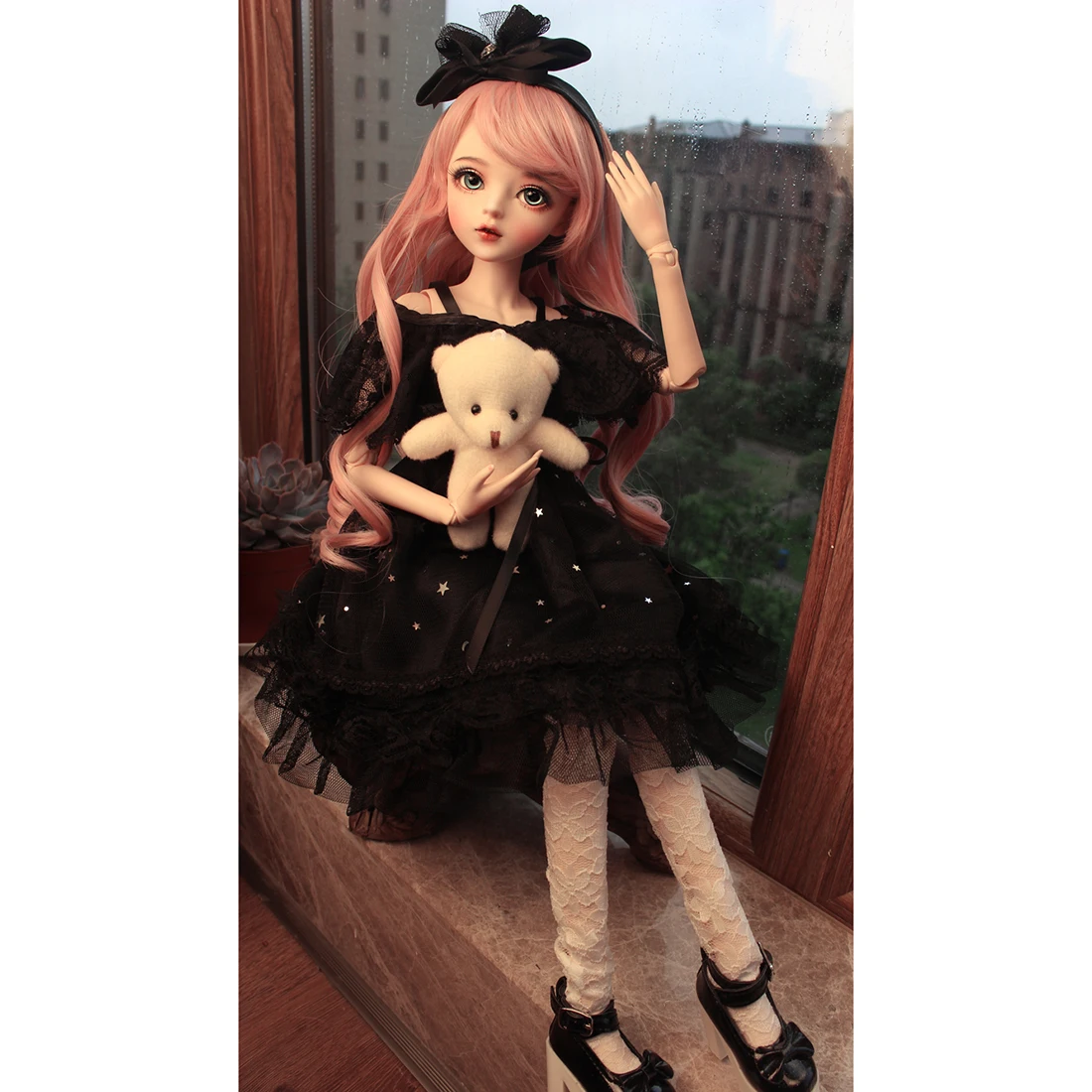 60cm 1/3 BJD Dolls Mechanical Joints Princess Doll Set - Stars (Included Eyes + Handmade Makeup + Full Clothes As Shown)
60cm 1/3 BJD Dolls Mechanical Joints Princess Doll Set - Stars (Included Eyes + Handmade Makeup + Full Clothes As Shown)