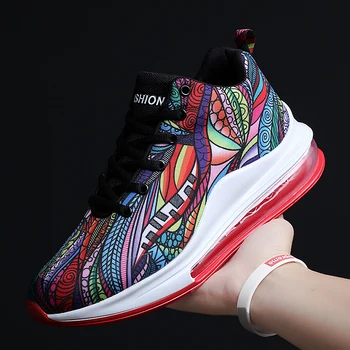 Sneakers Men Outdoor Sports Running Shoes for Male Air Cushion Lace Up Doodle Athletic Gym Walking Shoes Zapatillas De Deporte 
Sneakers Men Outdoor Sports Running Shoes for Male Air Cushion Lace Up Doodle Athletic Gym Walking Shoes Zapatillas De Deporte