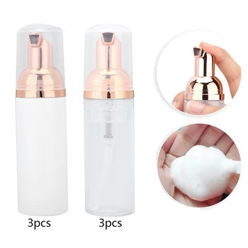 3pcs Portable Professional Eyelashes Extension Foam Cleaner Refillable Bottle Shampoo Lotion Container Tool Storage Bottle
3pcs Portable Professional Eyelashes Extension Foam Cleaner Refillable Bottle Shampoo Lotion Container Tool Storage Bottle