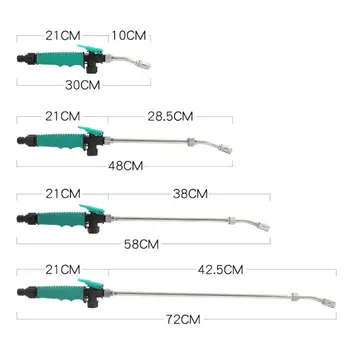 Extendable Hydro Jet Washer High Pressure Power Washer Wand Hose with Nozzle Aut
Extendable Hydro Jet Washer High Pressure Power Washer Wand Hose with Nozzle Aut