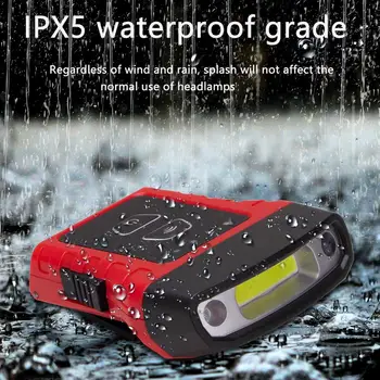 2 in 1 LED Headlight COB Cap Light Super Bright Built-in Recharge Battery 5 Modes Flashlight Camping Waterproof Forehead Torch
2 in 1 LED Headlight COB Cap Light Super Bright Built-in Recharge Battery 5 Modes Flashlight Camping Waterproof Forehead Torch