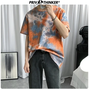 Privathinker Men Tie Dye Colorful Summer TShirts Male 2020 Harajuku Casual O-Neck Tee Men's Oversize Unisex T-shirts Fashions
Privathinker Men Tie Dye Colorful Summer TShirts Male 2020 Harajuku Casual O-Neck Tee Men's Oversize Unisex T-shirts Fashions