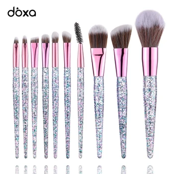 Makeup Brushes Set Crystal 10 Pcs/lot Make Up Brushes Eye Shadow Blending Eyeliner Eyelash Foundation Brush For Makeup Tool
Makeup Brushes Set Crystal 10 Pcs/lot Make Up Brushes Eye Shadow Blending Eyeliner Eyelash Foundation Brush For Makeup Tool