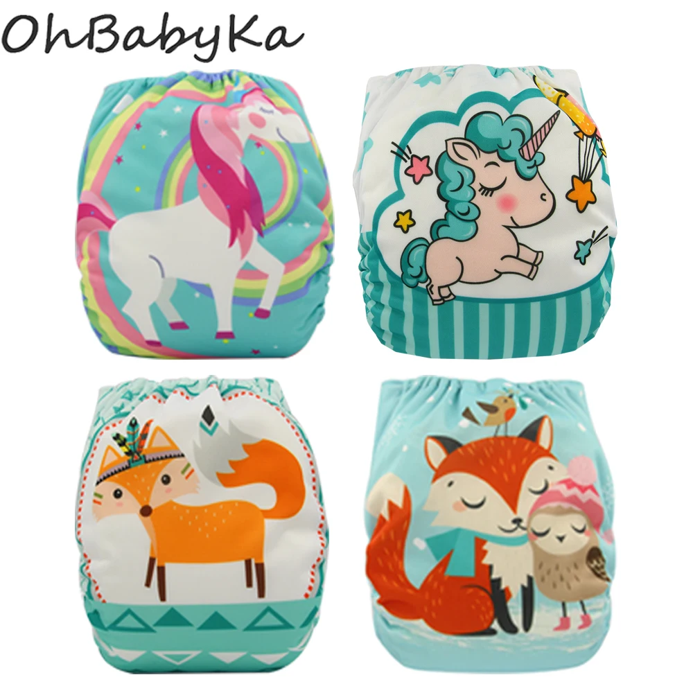 Ohbabyka 4PCS/SET Washable Cloth Diaper Newborn Adjustable Baby Nappy Reusable Cloth Diaper Cover Waterproof Merries Fit 3-15kg
Ohbabyka 4PCS/SET Washable Cloth Diaper Newborn Adjustable Baby Nappy Reusable Cloth Diaper Cover Waterproof Merries Fit 3-15kg