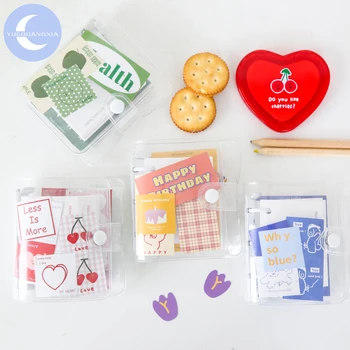 YueGuangXia Kindergarten Series Small Memo Loose Leaf Paper Transparent Sulphuric Refrigerator Sliver Scooter School 4 Designs
YueGuangXia Kindergarten Series Small Memo Loose Leaf Paper Transparent Sulphuric Refrigerator Sliver Scooter School 4 Designs