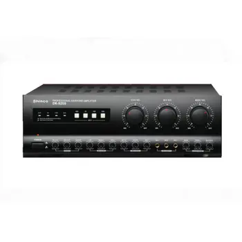 2.0 channel HIFI amplifier KTV karaoke five microphone interface double reverberation double delay strong howling suppression
2.0 channel HIFI amplifier KTV karaoke five microphone interface double reverberation double delay strong howling suppression