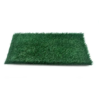 

Artificial Grass Bathroom Mat for Puppies and Small Pets- Portable Potty Trainer for Indoor and Outdoor Use