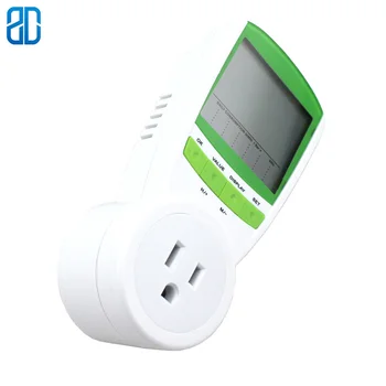 US Standard US AC Digital Voltmeter Metering Socket Multi-function Creative Meter Intelligent Power Detector Home Socket 15A
US Standard US AC Digital Voltmeter Metering Socket Multi-function Creative Meter Intelligent Power Detector Home Socket 15A