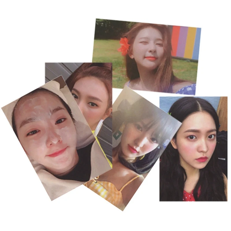 KPOP Red Velvet Photo Card The Red Summer Album K-POP Self Made Paper Cards Autograph Photocard
KPOP Red Velvet Photo Card The Red Summer Album K-POP Self Made Paper Cards Autograph Photocard